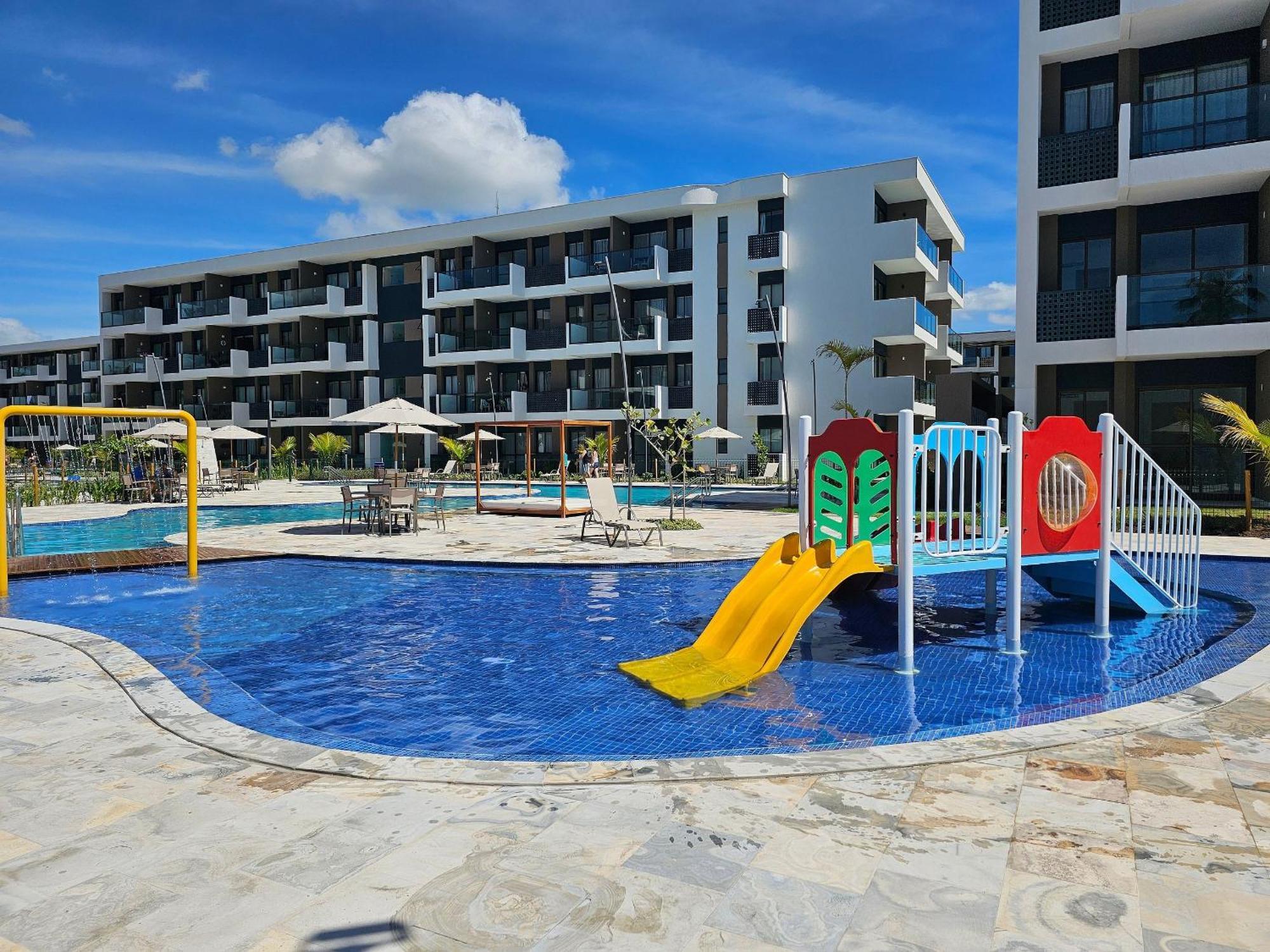 Flat Luxo Com Varanda Gourmet No Makia Em Muro Alto 4 Pessoas * Pôrto das Galinhas