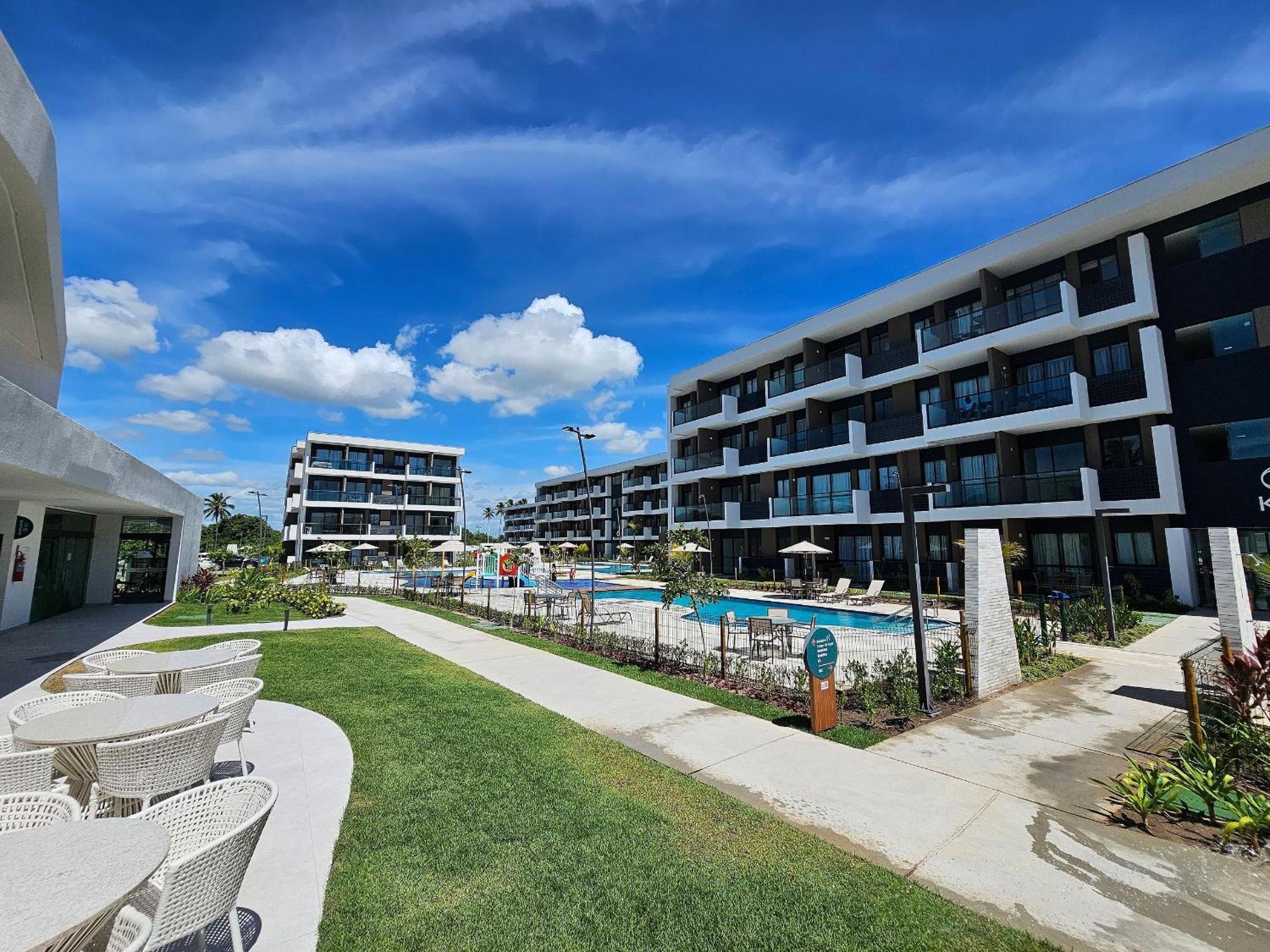 Flat Luxo Com Varanda Gourmet No Makia Em Muro Alto 4 Pessoas Pôrto das Galinhas