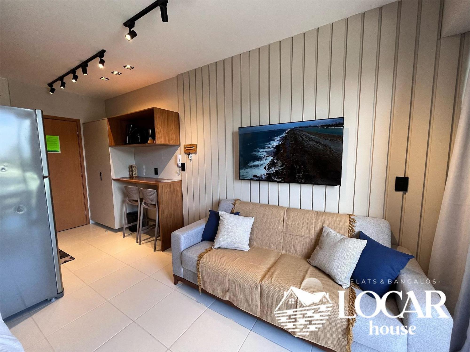 Apartamento Flat Luxo Com Varanda Gourmet No Makia Em Muro Alto 4 Pessoas Pôrto das Galinhas